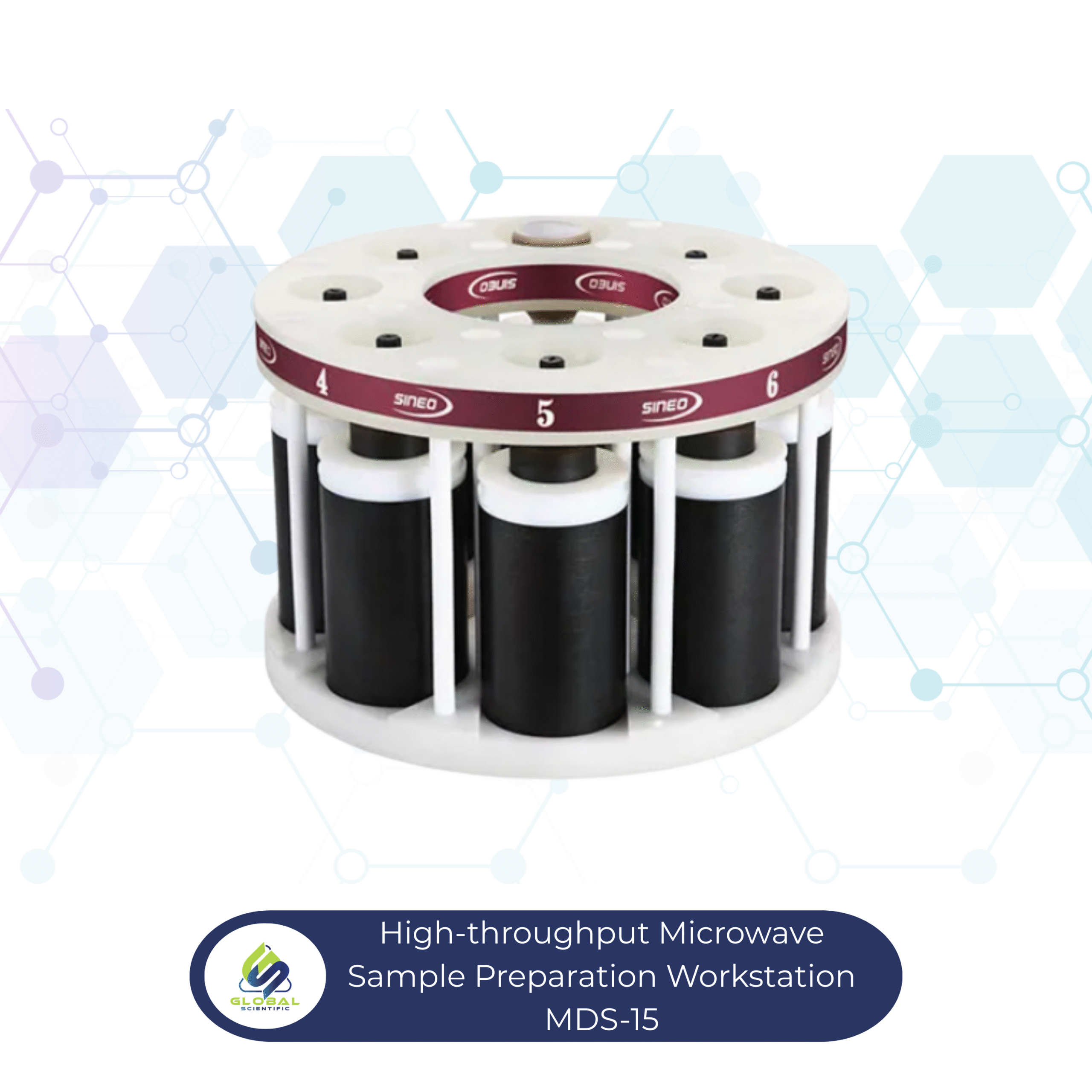 High-throughput Microwave Sample Preparation Workstation MDS-15 - Image 3
