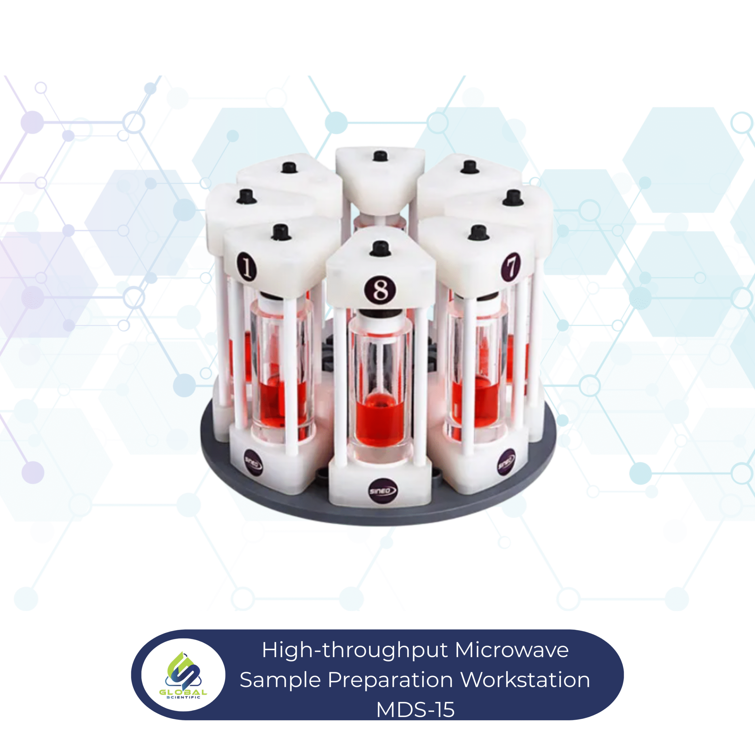High-throughput Microwave Sample Preparation Workstation MDS-15 - Image 2