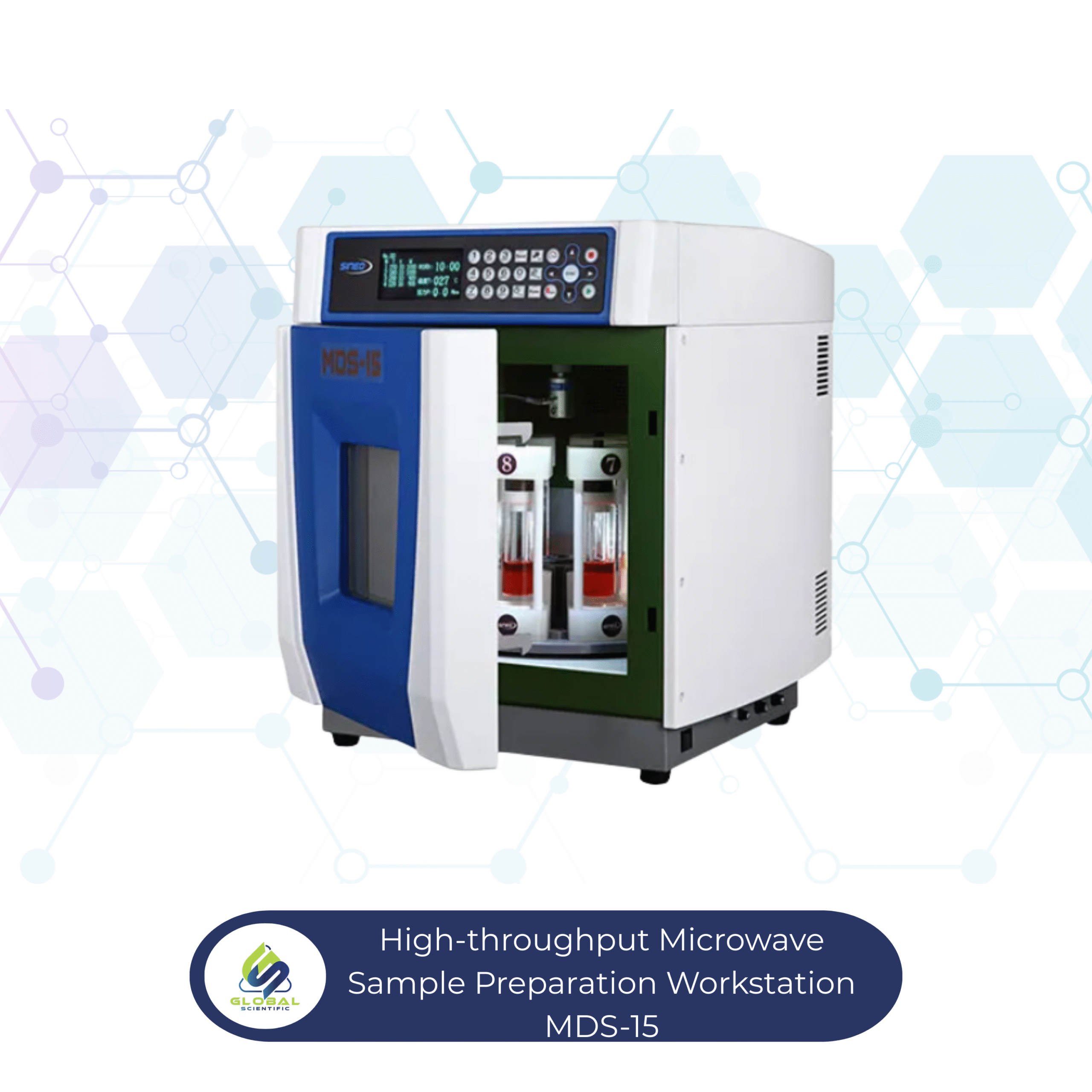 High-throughput Microwave Sample Preparation Workstation MDS-15