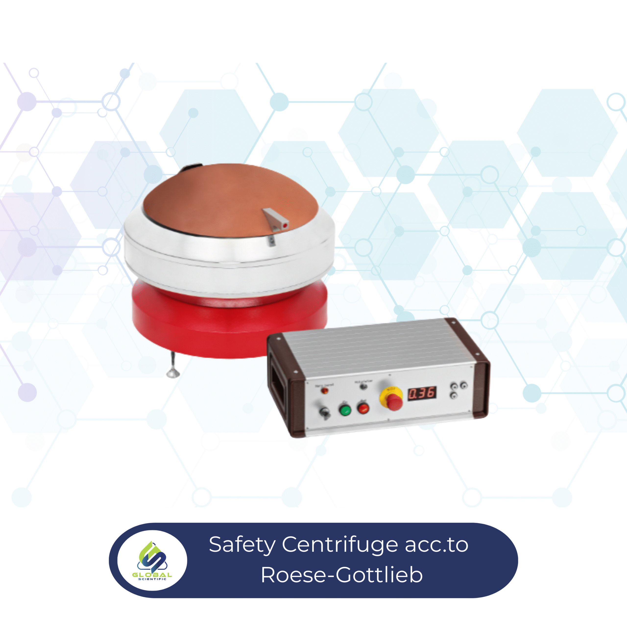 Safety Centrifuge acc.to Roese-Gottlieb